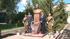 В агрогородке Лопатино открыли памятник герою-освободителю Дмитрию Тремасову