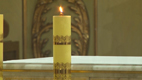 Благодатный огонь – символ Пасхи. Спецрепортаж из костёла Успения Пресвятой Девы Марии